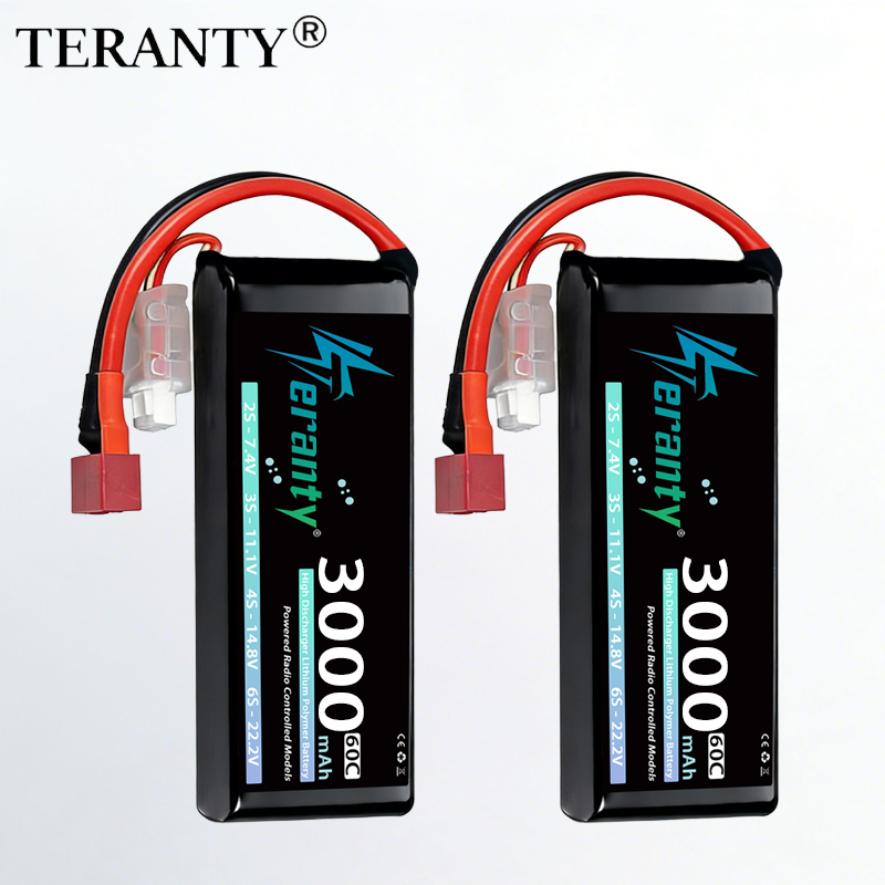 Drone Battery 4S - Batteria Lipo TERANTY 2S 3000mAh 7.4V