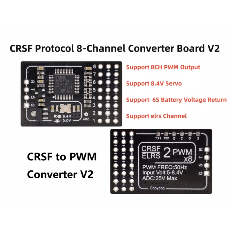 Tbs Fpv Crossfire - Convertitore TBS Crossfire ELRS a PWM