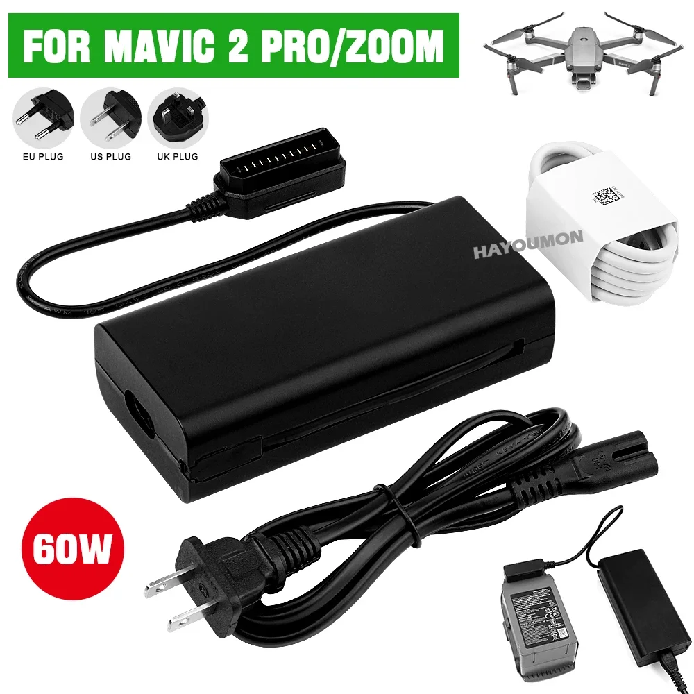 Drone Battery Balance Charger - Caricabatterie per Drone DJI Mavic 2