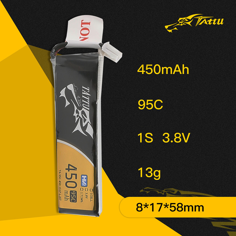 3 pezzi NUOVO TATTU 450/500/55 - Drone Battery 4S recensione e prezzo